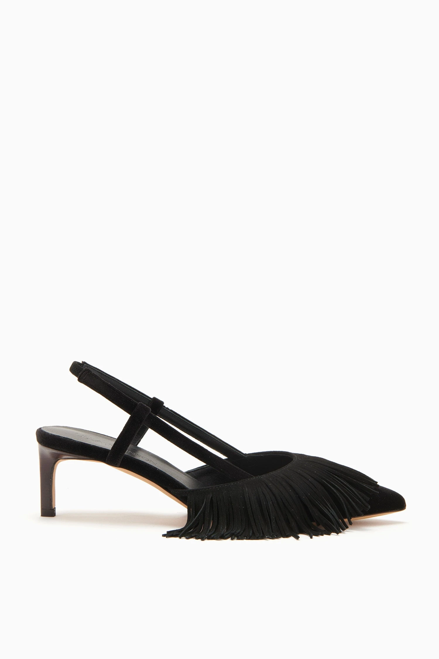 ULLA JOHNSON Shira Fringe Sling Back - Noir 3 ULLA JOHNSON Shira Fringe Sling Back - Noir