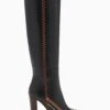 ULLA JOHNSON Arlette Knee High Boot - Noir 1 ULLA JOHNSON Arlette Knee High Boot - Noir -Chic Clothing Store FA231013 KNEEHIGHBOOTWITHSTITCHDETAIL NOIR a r web