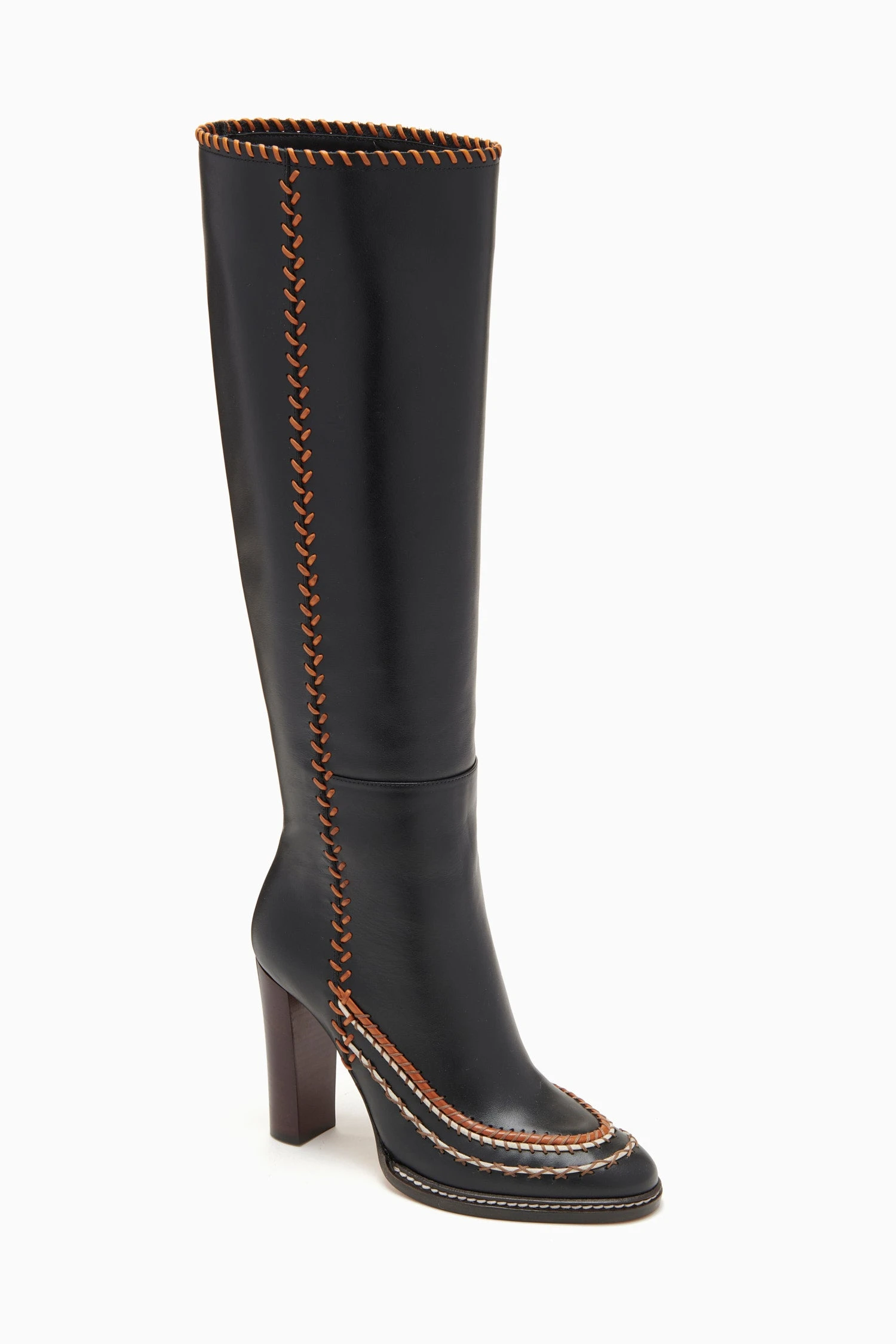 ULLA JOHNSON Arlette Knee High Boot - Noir 4 ULLA JOHNSON Arlette Knee High Boot - Noir - Image 2