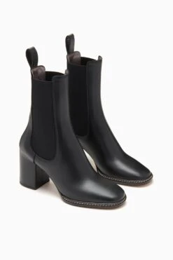 ULLA JOHNSON Taryn Chelsea Boot - Noir -Chic Clothing Store FA231021 CHELSEA BOOT NOIR WEB 02 UPDATE