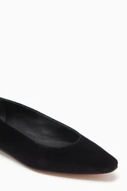 ULLA JOHNSON Arlo Ballet Flat - Noir -Chic Clothing Store FA231029 ARLOBALLETFLAT NOIR c r web