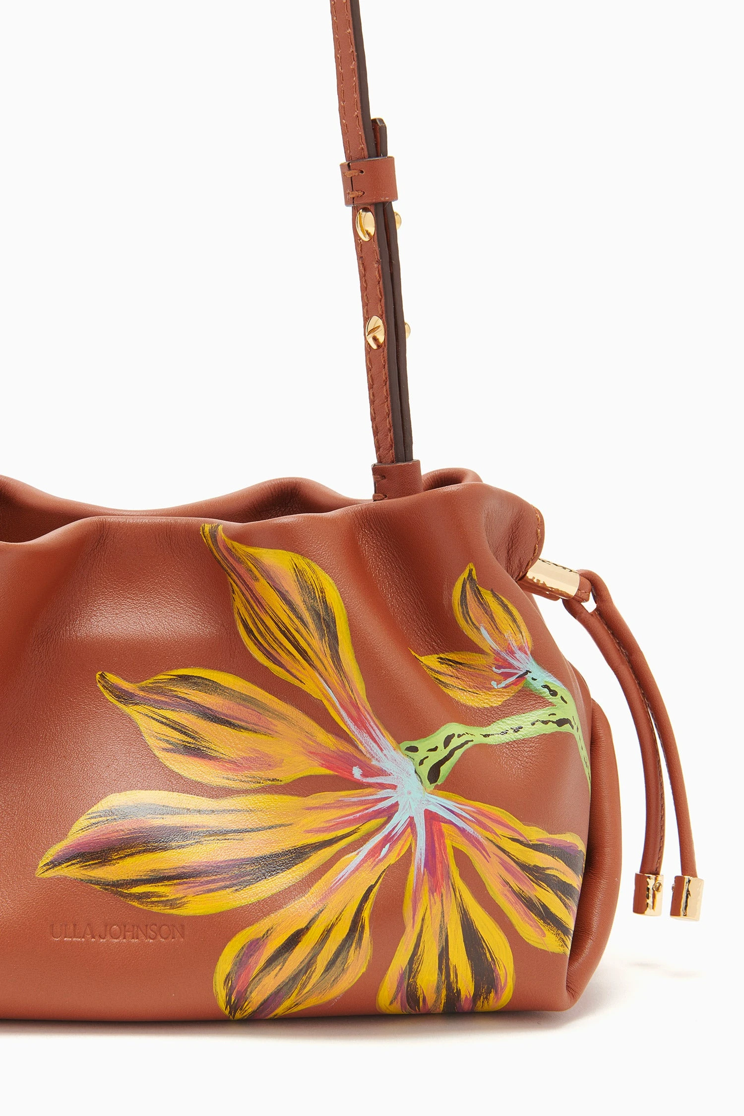 ULLA JOHNSON Remy Mini Soft Clutch - Sierra Floral 5 ULLA JOHNSON Remy Mini Soft Clutch - Sierra Floral - Image 3