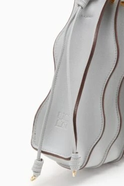 ULLA JOHNSON Adria Small Pleated Wave Bag - Agave -Chic Clothing Store FA231126 ADRIASMALLPLEATEDWAVEBAG AGAVE c r web