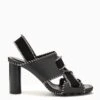 ULLA JOHNSON Bianca Elastic High Heel - Noir