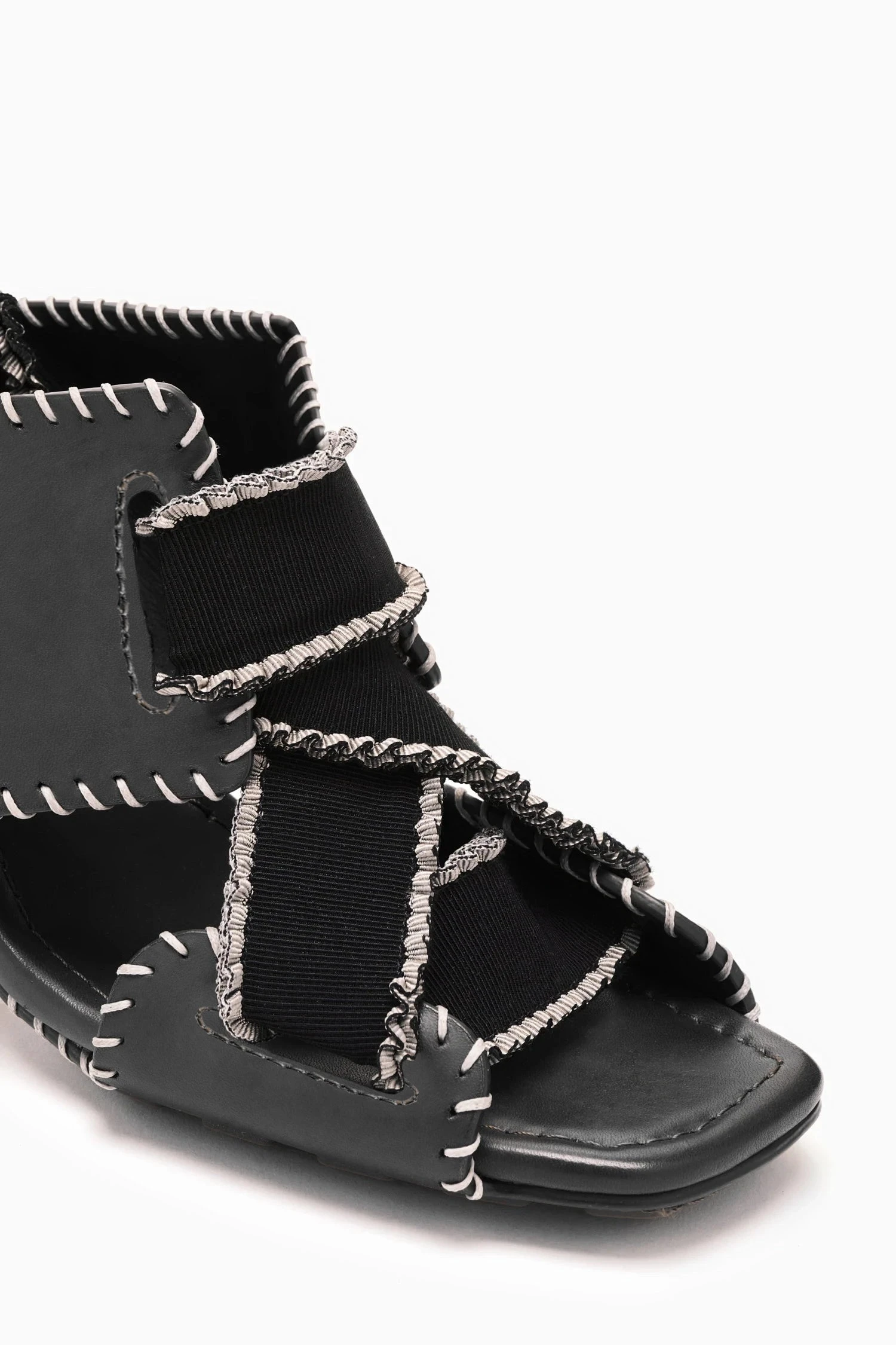 ULLA JOHNSON Bianca Elastic High Heel - Noir 5 ULLA JOHNSON Bianca Elastic High Heel - Noir - Image 3