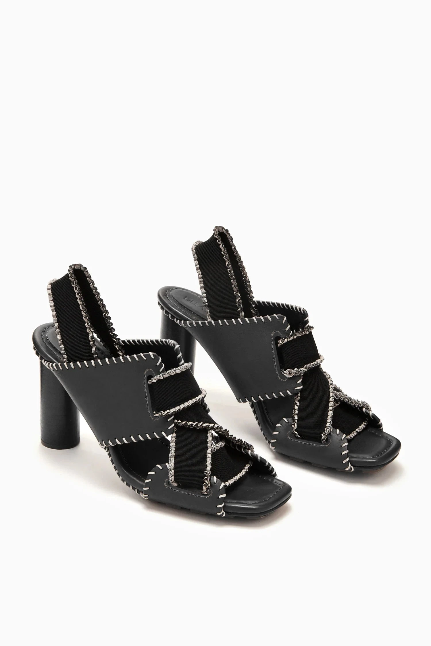 ULLA JOHNSON Bianca Elastic High Heel - Noir 6 ULLA JOHNSON Bianca Elastic High Heel - Noir - Image 4