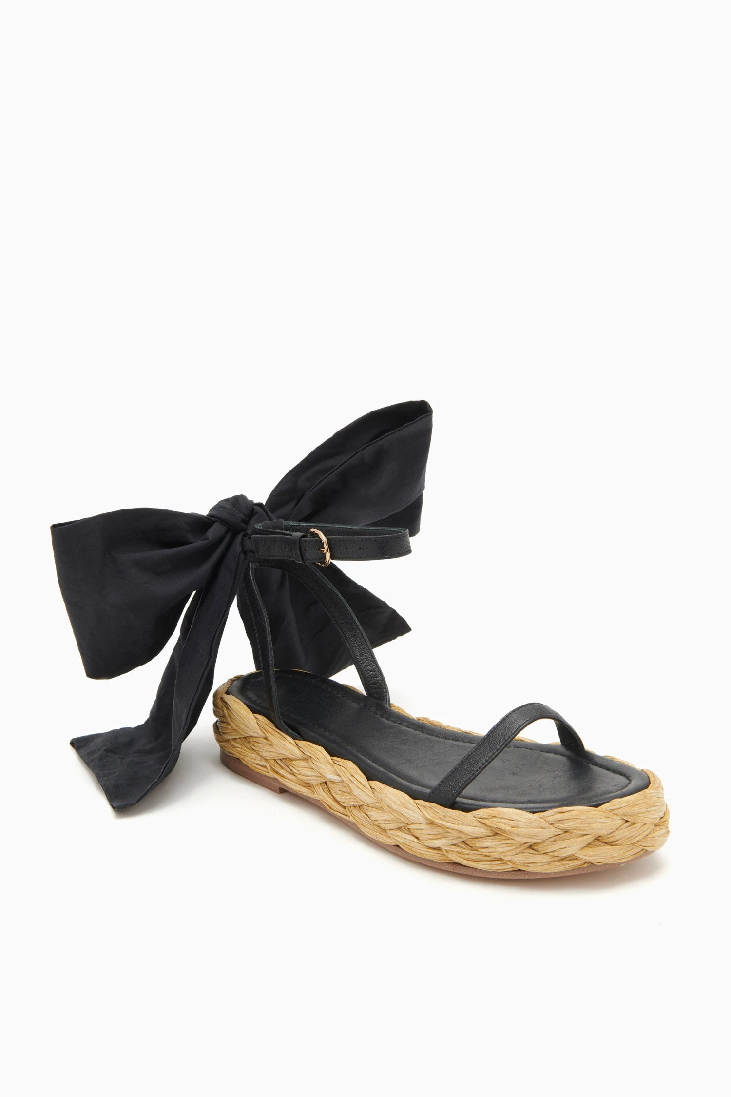 ULLA JOHNSON Clara Bow Flatform - Noir 4 ULLA JOHNSON Clara Bow Flatform - Noir - Image 2