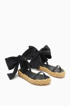 ULLA JOHNSON Clara Bow Flatform - Noir 9 ULLA JOHNSON Clara Bow Flatform - Noir -Chic Clothing Store PF231015 ClaraBowFlatform NOIR d r web