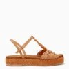 ULLA JOHNSON Shayna Macrame Braided Flatform - Sierra -Chic Clothing Store PF231021 BraidedFlatform Sierra a r web