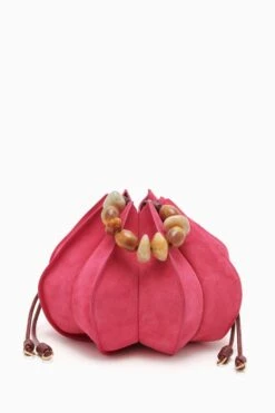 ULLA JOHNSON Lotus Flower Pochette - Orchid Colorblock 11 ULLA JOHNSON Lotus Flower Pochette - Orchid Colorblock -Chic Clothing Store PF231107 LotusFlowerPochette ORCHIDCOLORBLOCK d r web