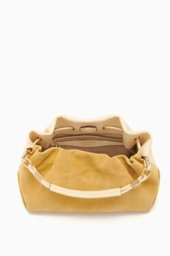 ULLA JOHNSON Remy Soft Convertible Clutch - Transparent Yellow -Chic Clothing Store PF231111 RemySoftConvertibleClutch TransparentYellow d r web