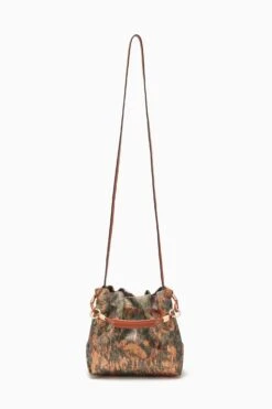 ULLA JOHNSON Remy Mini Handbag - Woodland 13 ULLA JOHNSON Remy Mini Handbag - Woodland -Chic Clothing Store PF231114 RemyMiniHandbag Jacquard e r web