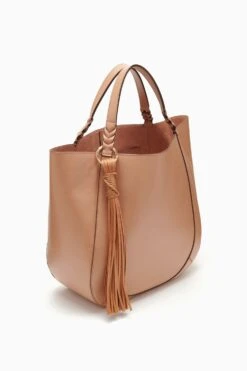 ULLA JOHNSON Albers Tote - Blush -Chic Clothing Store PF231130 AlbersTote Nude b r web