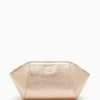 ULLA JOHNSON Imogen Large Makeup Pouch - Champagne