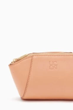 ULLA JOHNSON Imogen Small Makeup Pouch - Sundew 9 ULLA JOHNSON Imogen Small Makeup Pouch - Sundew -Chic Clothing Store PF231317 ImogenSmallMakeupPouch SUNDEW c r web