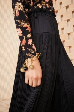 ULLA JOHNSON Wren Skirt - Noir -Chic Clothing Store SHOT 040 ULLA JOHNSON WREN SKIRT NOIR UJ990304 0151