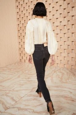 ULLA JOHNSON Maeve Blouse - Dawn -Chic Clothing Store SHOT 045 ULLA JOHNSON MAEVE BLOUSE DAWN UJ990237 0105