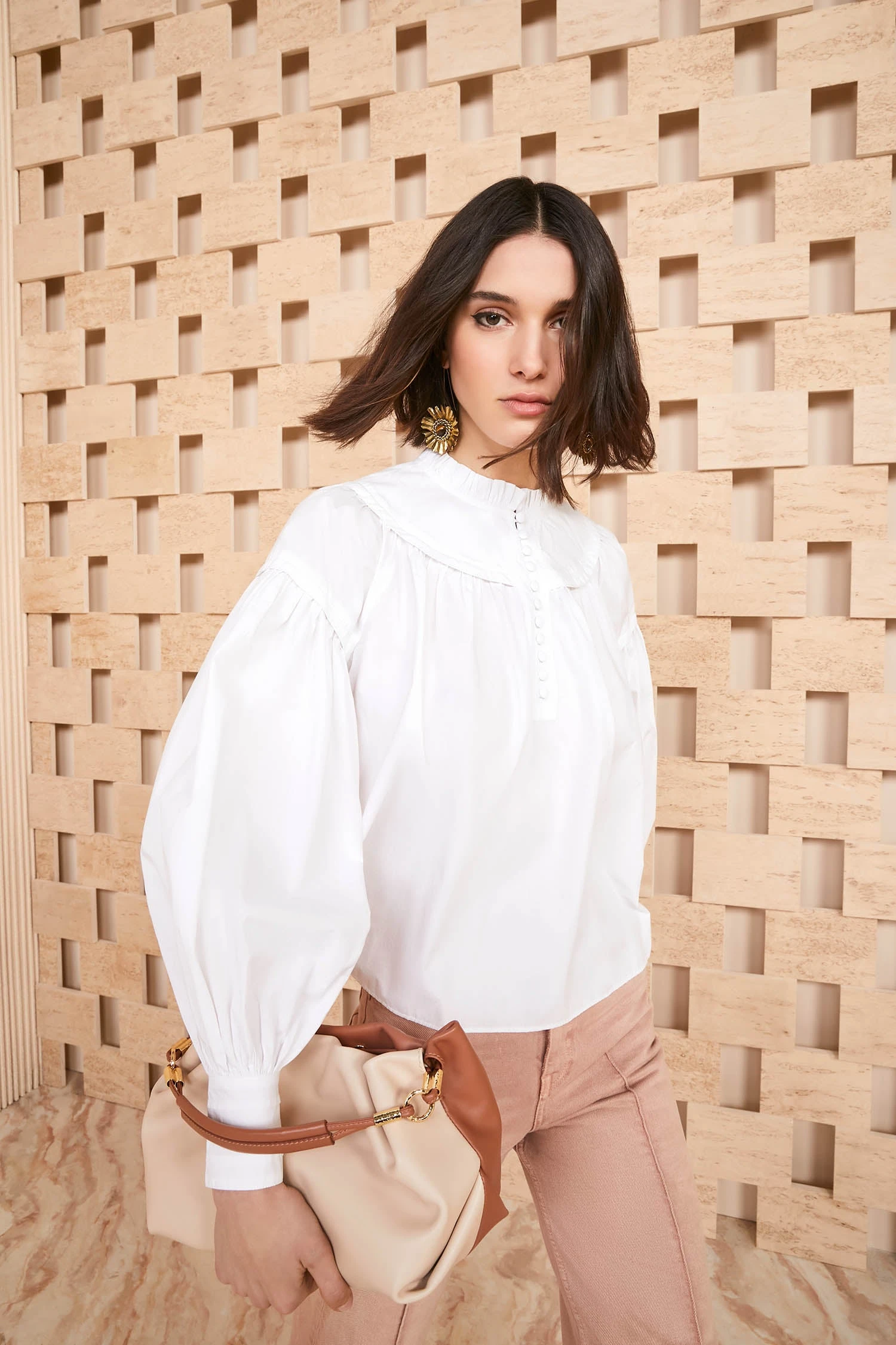 ULLA JOHNSON Marika Blouse - Blanc 3 ULLA JOHNSON Marika Blouse - Blanc