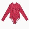ULLA JOHNSON Girls Amaya One Piece - Poppy Floral -Chic Clothing Store Swim 2