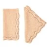 ULLA JOHNSON Scallop Embroidered Napkin - Blush -Chic Clothing Store UJ Napkins web UPDATE
