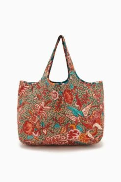 ULLA JOHNSON Kamari Tote - Delphinium -Chic Clothing Store UJ991102 KamariTote DELPHINIUM d r web