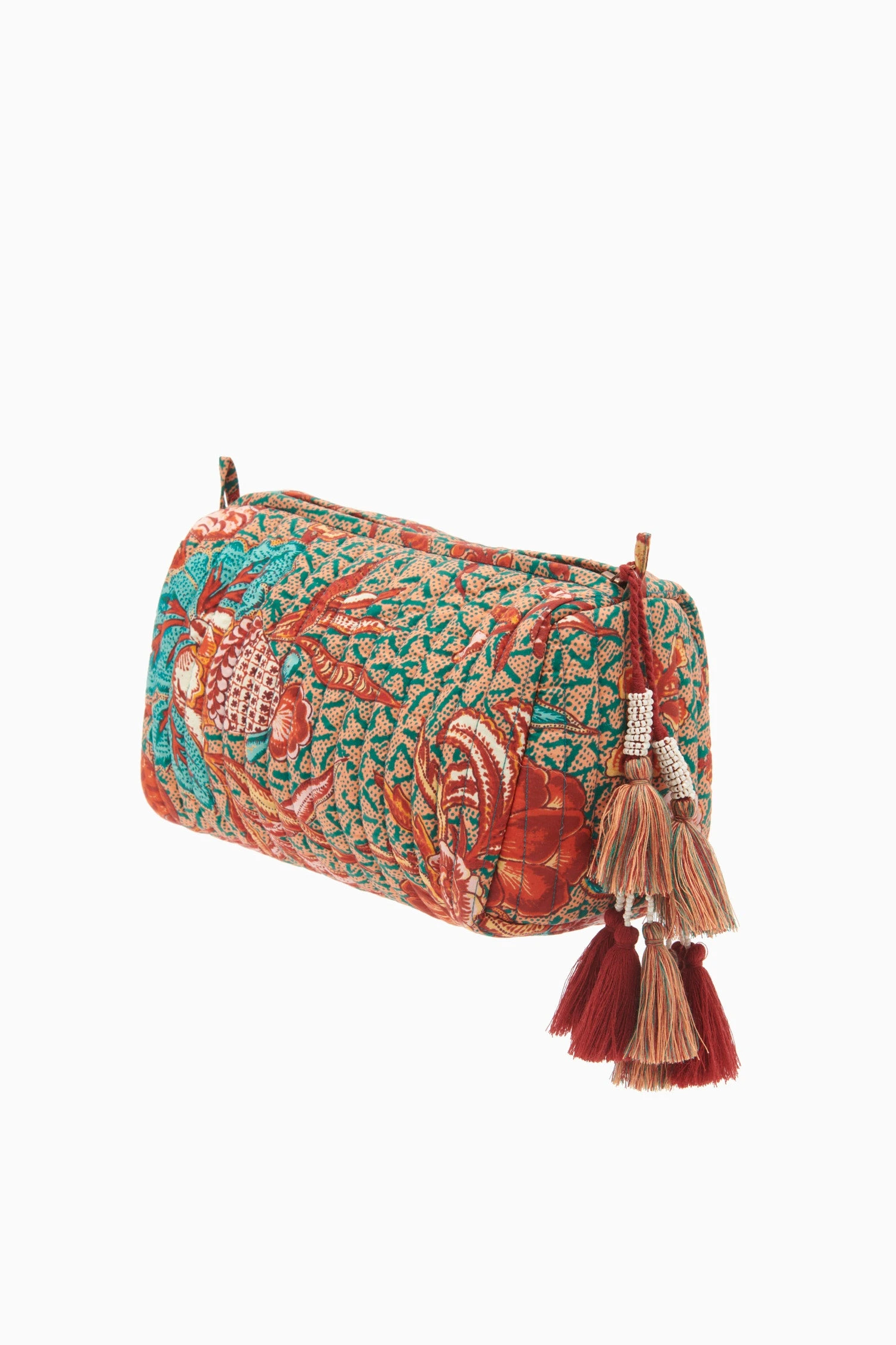ULLA JOHNSON Priya Makeup Bag - Primrose 4 ULLA JOHNSON Priya Makeup Bag - Primrose - Image 2
