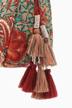 ULLA JOHNSON Priya Makeup Bag - Primrose 9 ULLA JOHNSON Priya Makeup Bag - Primrose -Chic Clothing Store UJ991330 PriyaMakeupBag PRIMROSE c r