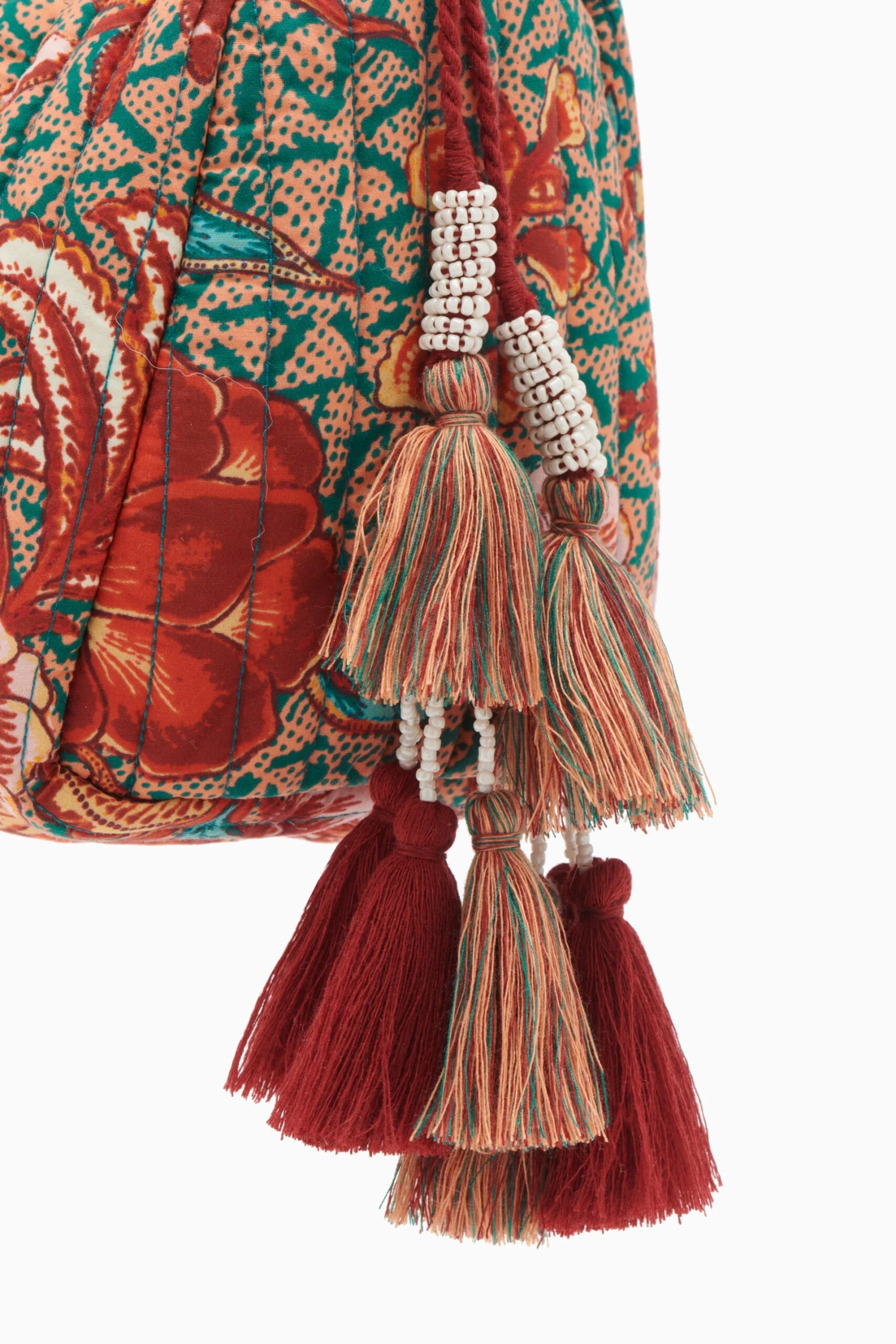 ULLA JOHNSON Priya Makeup Bag - Primrose 6 ULLA JOHNSON Priya Makeup Bag - Primrose - Image 4