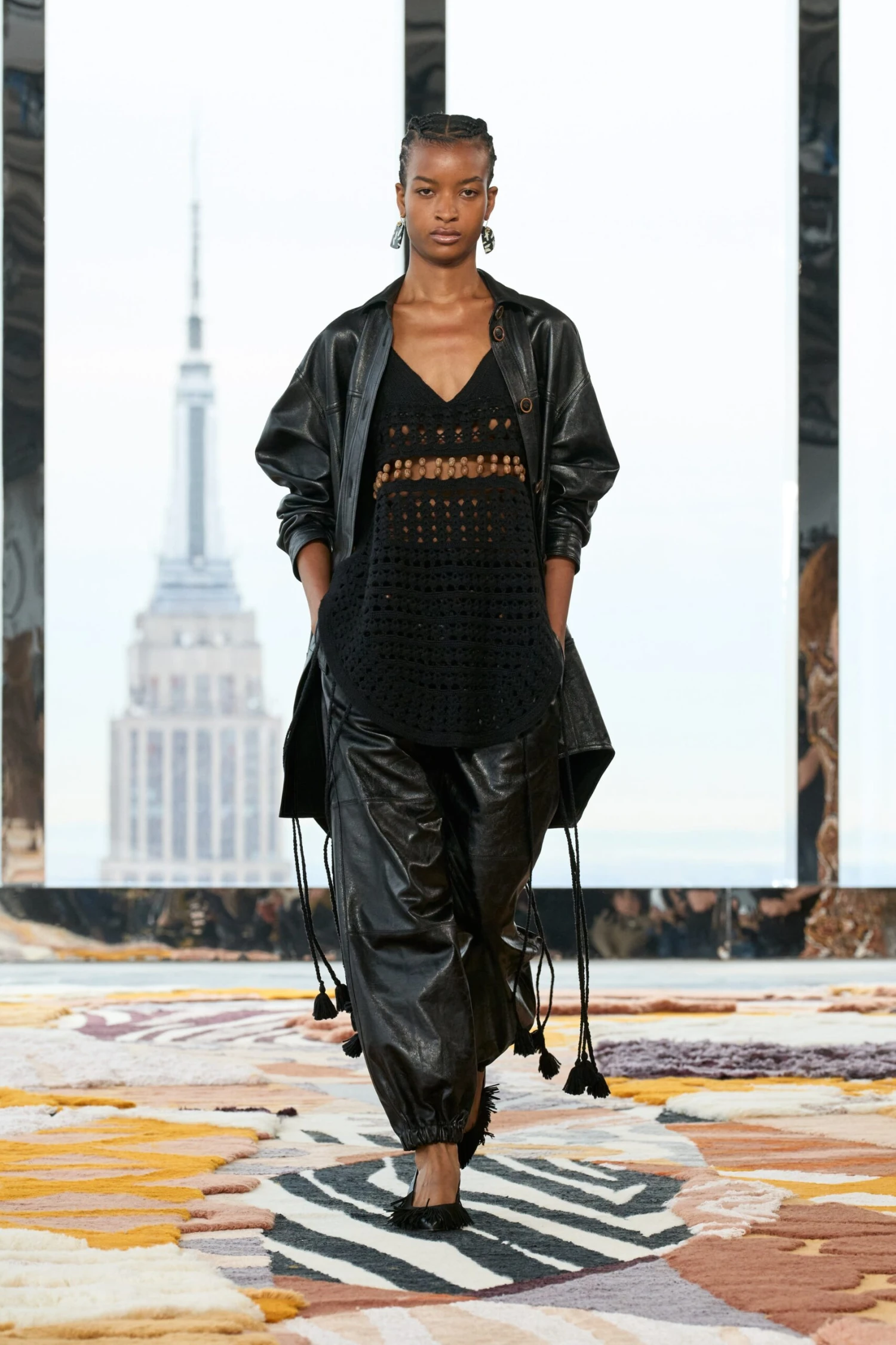 ULLA JOHNSON Cyrus Pant - Noir 4 ULLA JOHNSON Cyrus Pant - Noir - Image 2