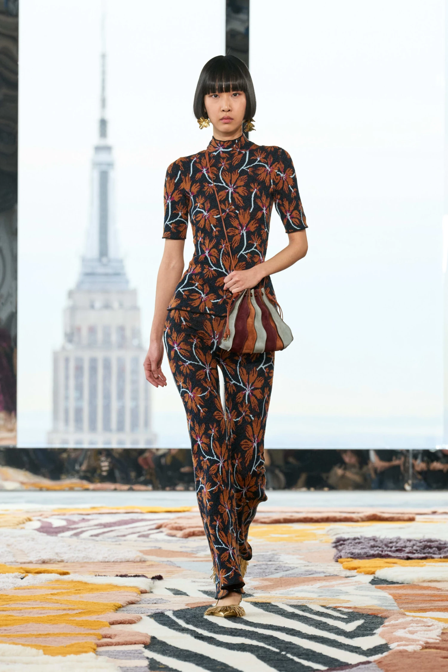 ULLA JOHNSON Zena Pant - Bellflower 4 ULLA JOHNSON Zena Pant - Bellflower - Image 2