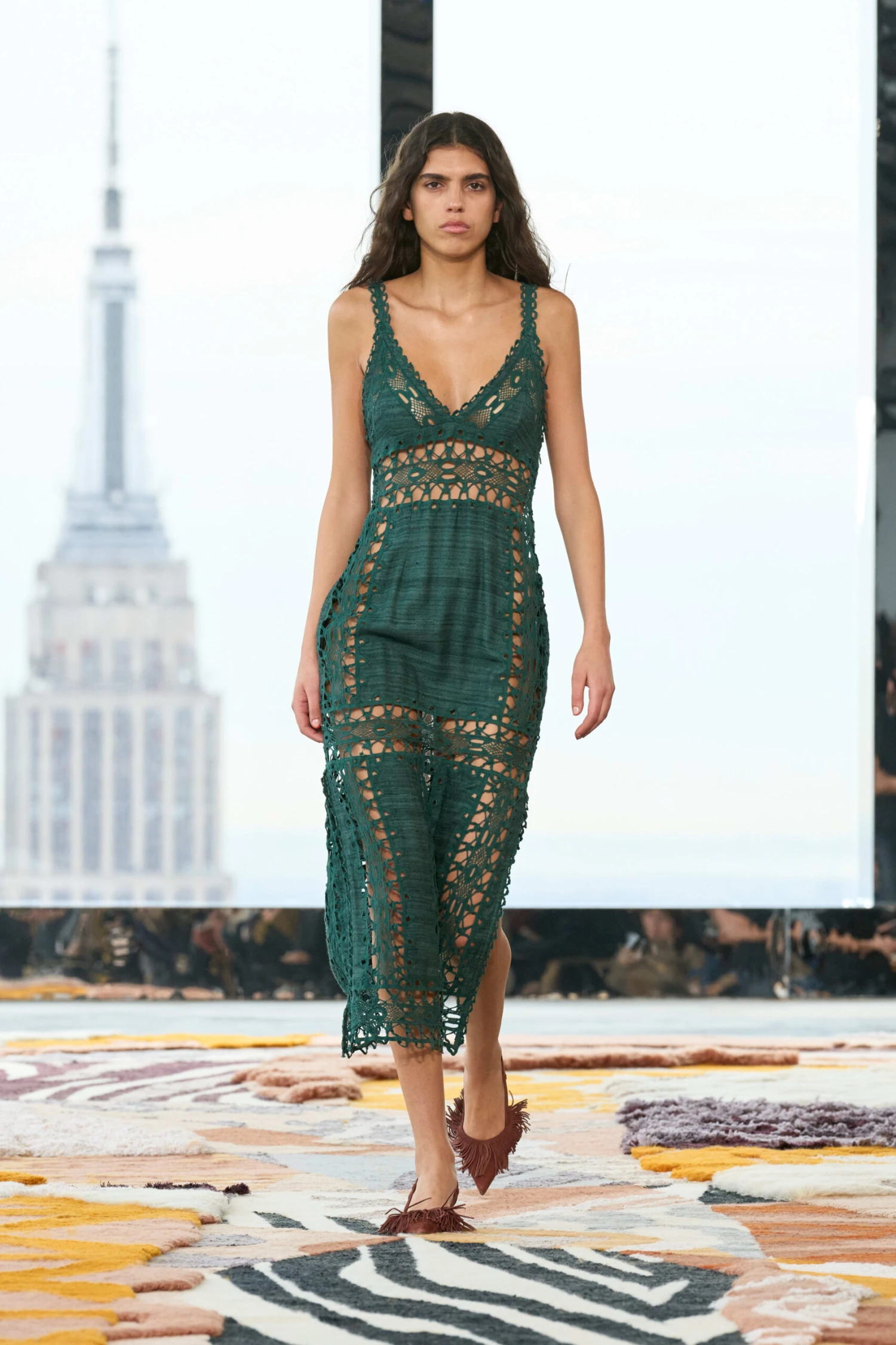 ULLA JOHNSON Shivani Dress - Cypress 8 ULLA JOHNSON Shivani Dress - Cypress - Image 6