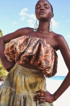 ULLA JOHNSON Lyla Top - Woodland -Chic Clothing Store UJ PF23 PDP ALT CROP 1500x2250 11