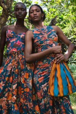 ULLA JOHNSON Gwynne Dress - Delphinium -Chic Clothing Store UJ PF23 PDP ALT CROP 1500x2250 7