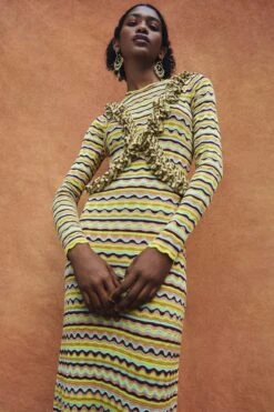 ULLA JOHNSON Pascale Dress - Shell -Chic Clothing Store UJ PF23 PDP CROP 1500x2250 LOOK 24 1