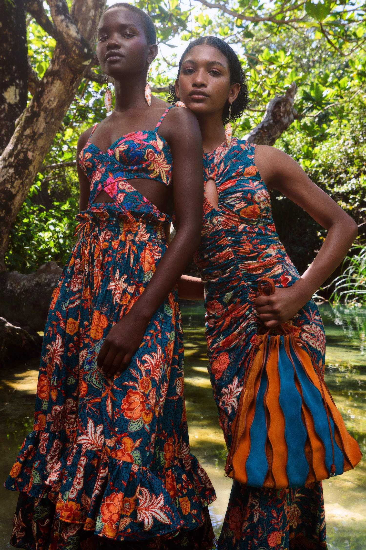 ULLA JOHNSON Luna Maillot - Delphinium 4 ULLA JOHNSON Luna Maillot - Delphinium - Image 2