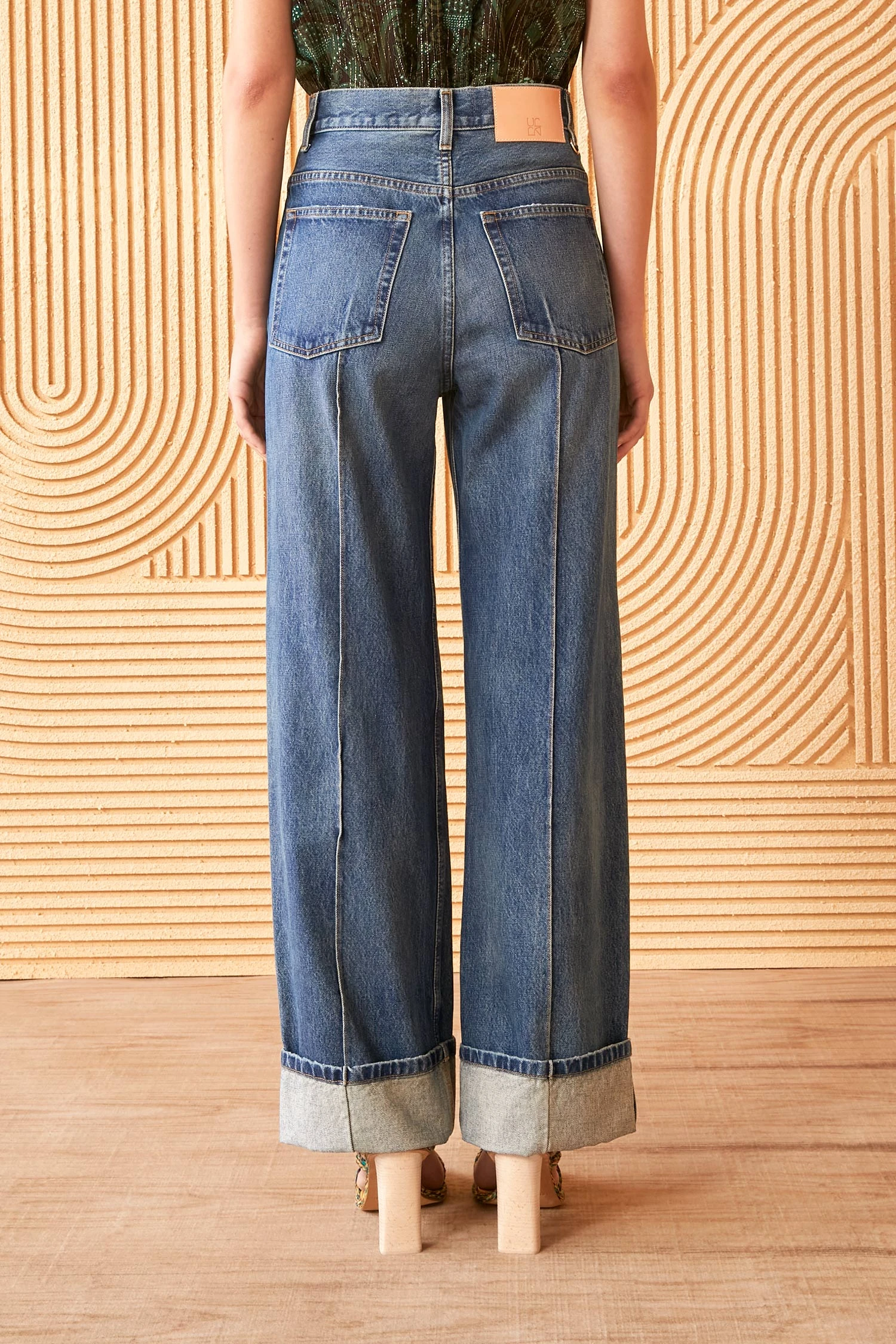 ULLA JOHNSON The Genevieve Jean - Danube Dark Indigo Wash 5 ULLA JOHNSON The Genevieve Jean - Danube Dark Indigo Wash - Image 3