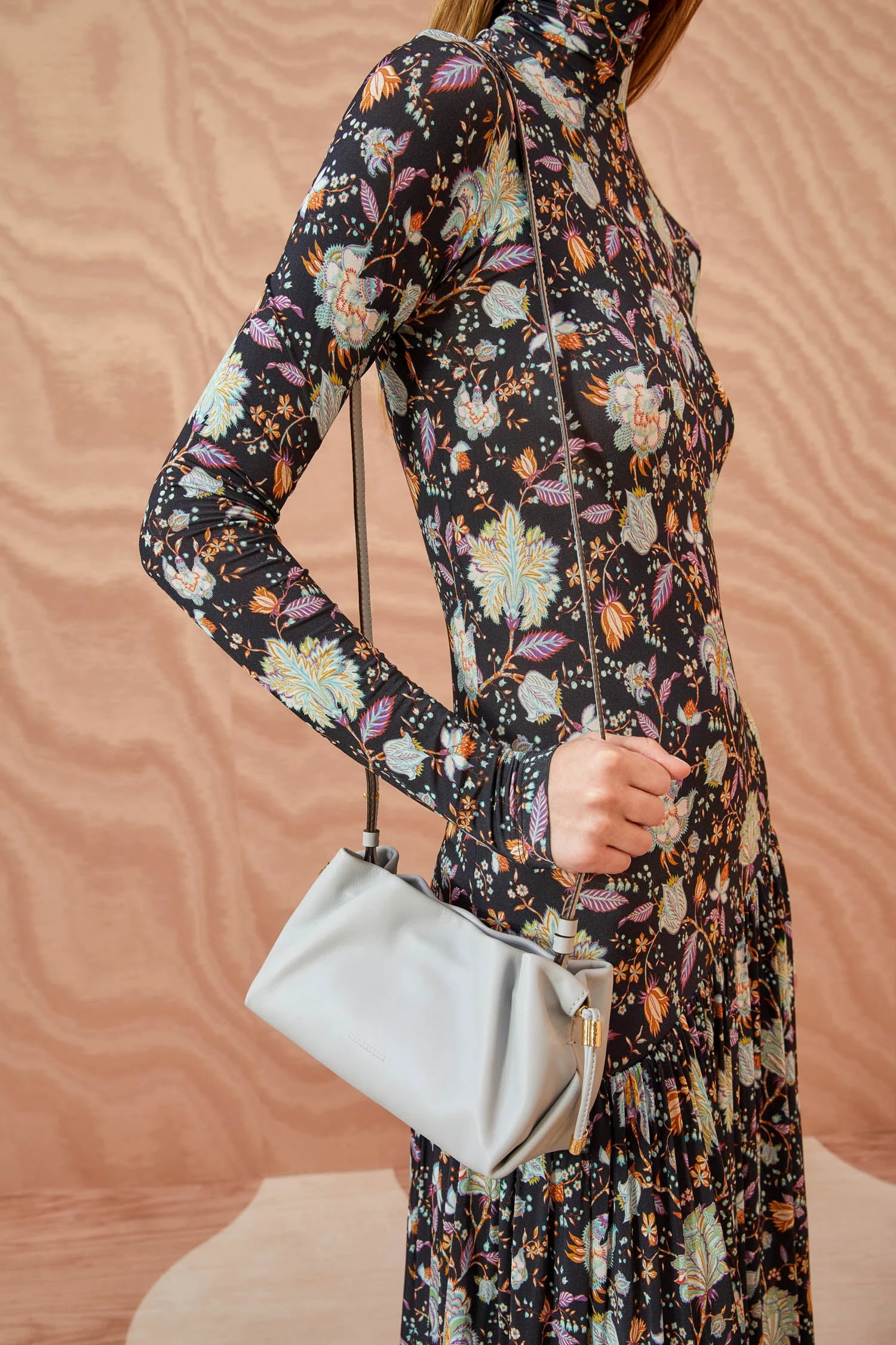 ULLA JOHNSON Remy Mini Soft Clutch - Agave 7 ULLA JOHNSON Remy Mini Soft Clutch - Agave - Image 5