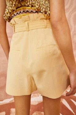 ULLA JOHNSON Abri Shorts - Dune -Chic Clothing Store ULLA JOHNSON Abri Shorts DUNE 0134