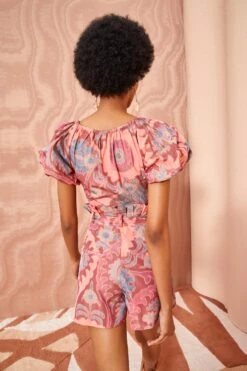 ULLA JOHNSON Abri Shorts - Passionflower -Chic Clothing Store ULLA JOHNSON Abri Shorts PASSIONFLOWER 03