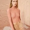 ULLA JOHNSON Adora Turtleneck - Copper -Chic Clothing Store ULLA JOHNSON Adora Turtleneck COPPER 01 MAIN UPDATE