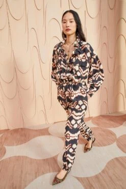 ULLA JOHNSON Aida Jumpsuit - Obsidian -Chic Clothing Store ULLA JOHNSON Aida Jumpsuit OBSIDIAN 03