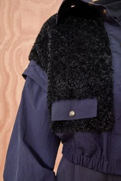 ULLA JOHNSON Aidan Jacket - Midnight 9 ULLA JOHNSON Aidan Jacket - Midnight -Chic Clothing Store ULLA JOHNSON Aidan Jacket MIDNIGHT 0076