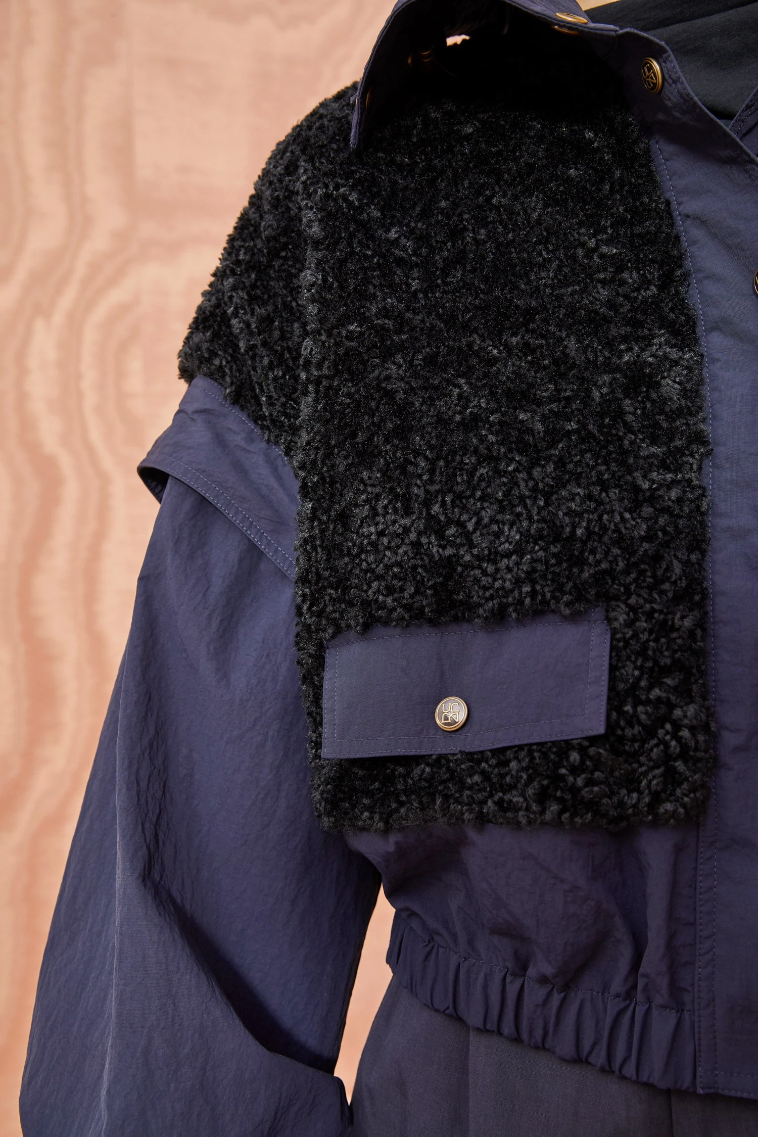 ULLA JOHNSON Aidan Jacket - Midnight 5 ULLA JOHNSON Aidan Jacket - Midnight - Image 3