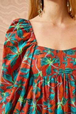ULLA JOHNSON Alita Dress - Tropical -Chic Clothing Store ULLA JOHNSON Alita Dress TROPICAL 04