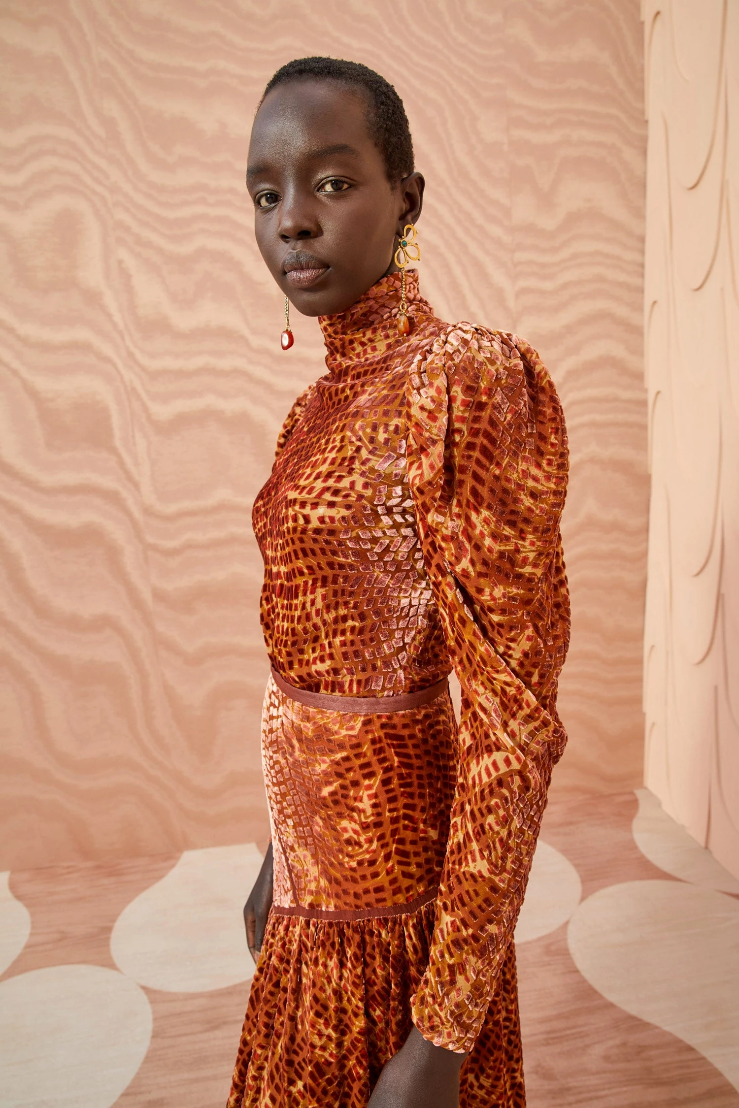 ULLA JOHNSON Althea Turtleneck - Sienna 7 ULLA JOHNSON Althea Turtleneck - Sienna - Image 5