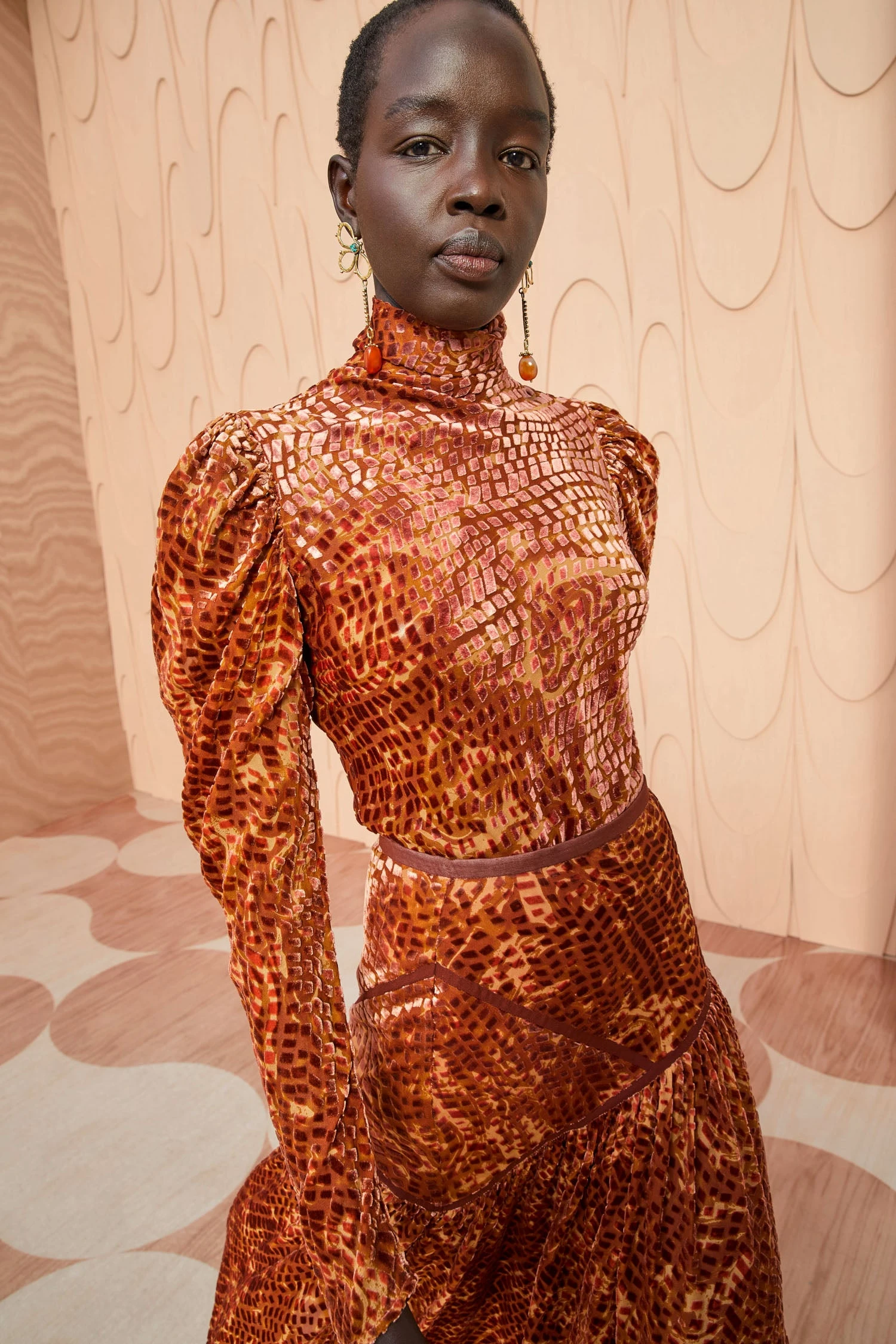 ULLA JOHNSON Althea Turtleneck - Sienna 3 ULLA JOHNSON Althea Turtleneck - Sienna