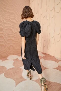 ULLA JOHNSON Amandine Dress - Noir -Chic Clothing Store ULLA JOHNSON Amandine Dress NOIR 03