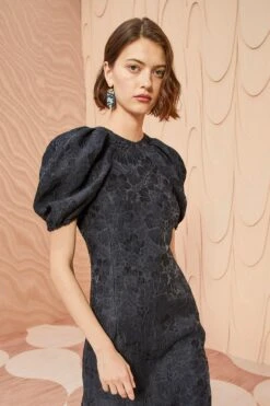 ULLA JOHNSON Amandine Dress - Noir -Chic Clothing Store ULLA JOHNSON Amandine Dress NOIR 04