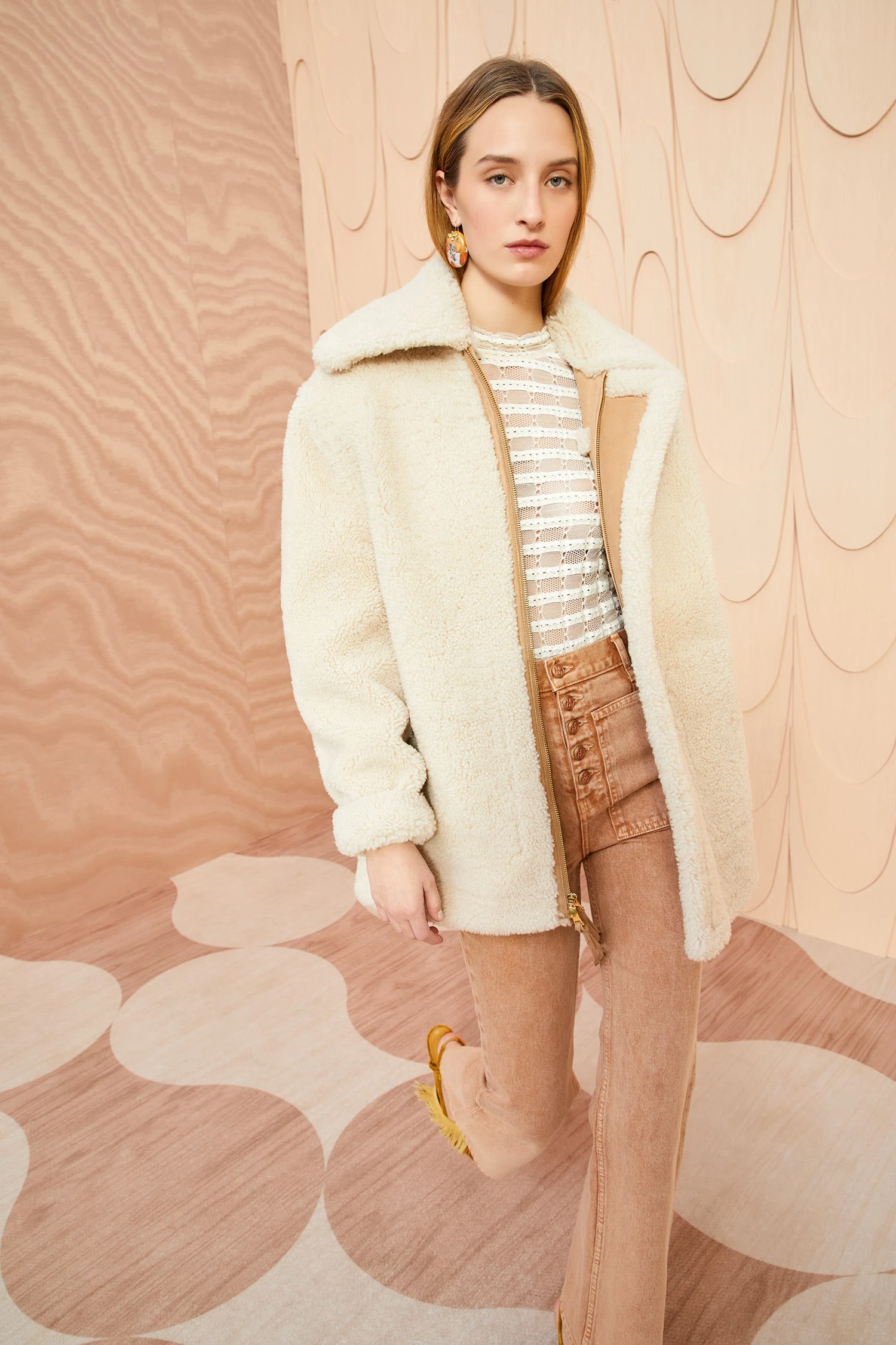 ULLA JOHNSON Ambrose Jacket - Limestone 4 ULLA JOHNSON Ambrose Jacket - Limestone - Image 2