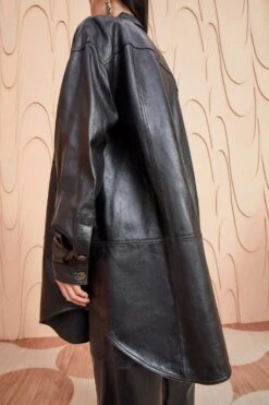 ULLA JOHNSON Apollo Jacket - Noir 12 ULLA JOHNSON Apollo Jacket - Noir -Chic Clothing Store ULLA JOHNSON Apollo Jacket NOIR 0116